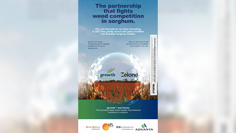 ADVANTA SEEDS AND UPL LAUNCHES A GROUND-BREAKING SORGHUM WEED CONTROL SOLUTION FOR BRAZIL